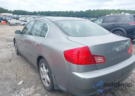 2004 Infiniti G35 z USA, uszkodzony, nr VIN JNKCV51E44M600751